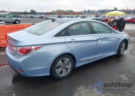 2013 Hyundai Sonata Hybrid Limited из США, поврежденный, VIN KMHEC4A49DA067150